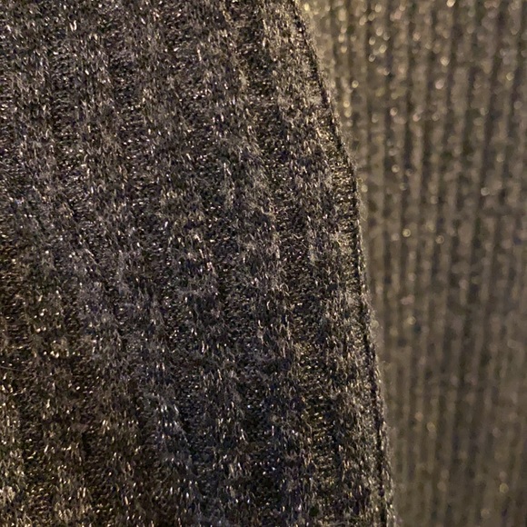 Sparkle rib knit sweater dress - Picture 2 of 4